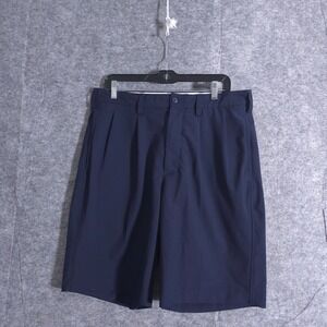 FootJoy Golf Shorts FJ Performance Activewear Men's W22 Navy Flat Front Chino
